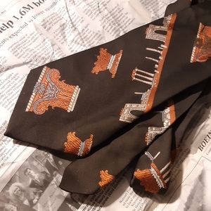 Vintage Grecian/Roman Design Necktie by DAMON